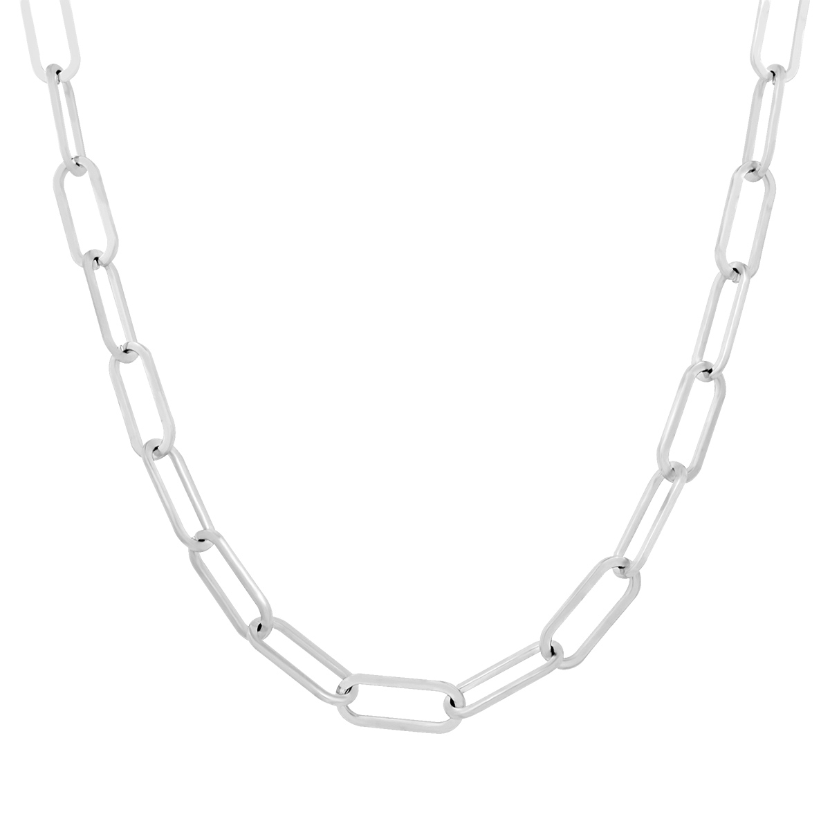 Loelia Chain Silver 6MM Αλυσίδα λαιμού από ανοξείδωτο ατσάλι 316L